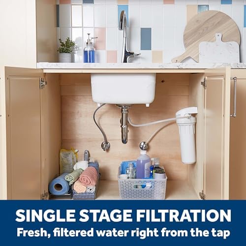 GE Water Filter System for Entire Home, Water Filtration System Reduces Lead, Asbestos & More, Install Kit & Accessories Included, Replace Filters (FXUTC, FXULC, FXUVC) Every 6 Months, GX1S01R - Image 2