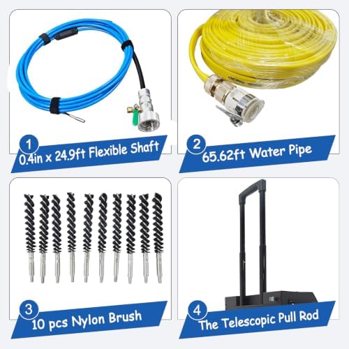 110V Condenser Pipeline Cleaning Machine for Dia 0.5-0.7" Tube - Image 6