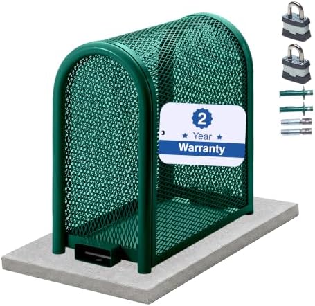 Premium Backflow Preventer Security Cage with Locks and Anchors, Small by GuardianEnclosures