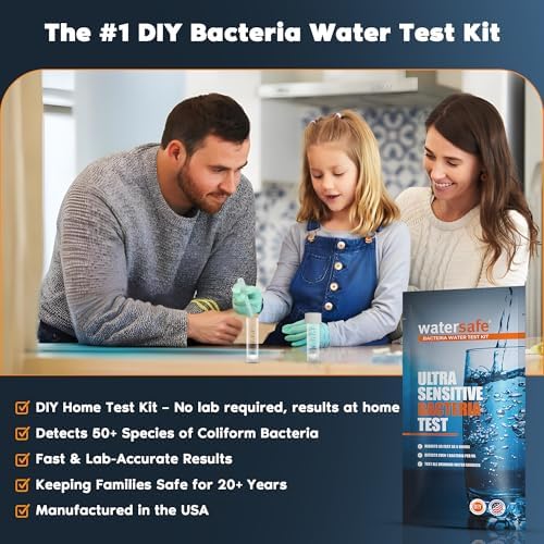 Watersafe® Bacteria Water Test Kit – USA-Made – Results as Fast as 6 Hours – Detects Coliform (Inc. E. coli) & Non-Coliform Bacteria in Drinking, Well & Tap Water – Lab-Quality Testing – 12 Pack - Image 2