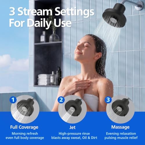 Philips Filtered Shower Head, for Softer Skin & Smoother Hair, AWP1706BK/37 - Image 4