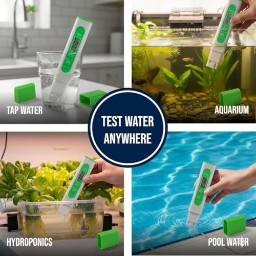 Green Piece® Digital TDS Meter for Water Testing - LCD Water Quality Tester - Image 5