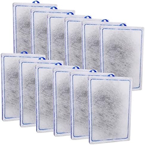 xbbwmrs 12-Pack Large Aquarium Filter Cartridges Compatible with Whisper Bio-Bag Power Filters - Assembled by xbbwmrs