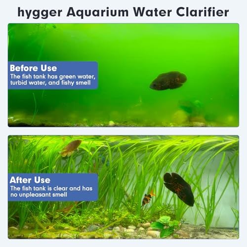 hygger Aquarium U-V Light with Timer, 360° Protective Shield Clean Light for Green Water and Algae Clean, Mini Algae Control Lamp for Freshwater and Saltwater Tank (5W for 13-40 Gallon) - Image 4