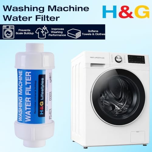 H&G Lifestyles Water Filter for Washing Machine Anti-Scale Water Filtration - Image 2