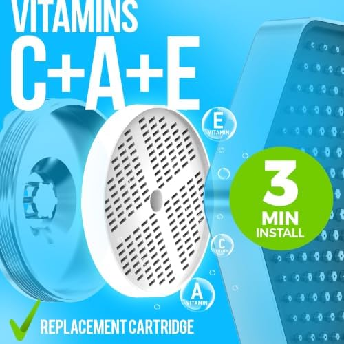 AquaHomeGroup Vitamin C+E+A Replacement Cartridge for Hexagon Shower Head - Image 5