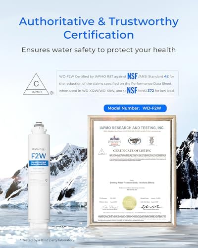 Waterdrop F2W Filter, Only Replacement for X8-PRO & X12-PRO RO System - Image 4