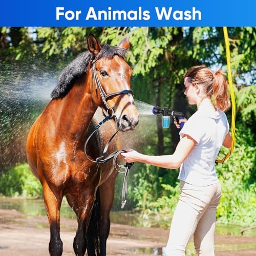 Pet Bathing Sprayer Kit,10 Spray Patterns, Adjustable Hose Wash Sprayer - Image 7