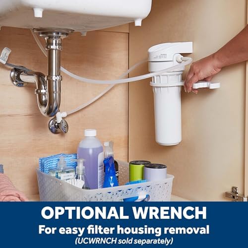 GE Water Filter System for Entire Home, Water Filtration System Reduces Lead, Asbestos & More, Install Kit & Accessories Included, Replace Filters (FXUTC, FXULC, FXUVC) Every 6 Months, GX1S01R - Image 3