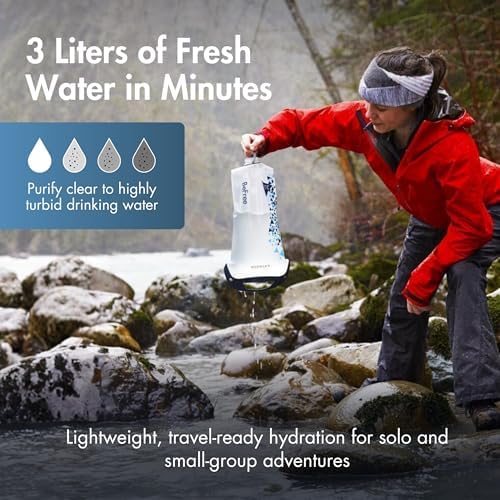 Katadyn BeFree Gravity Water Filter 3L for Camping, Backpacking & Hiking - Image 2