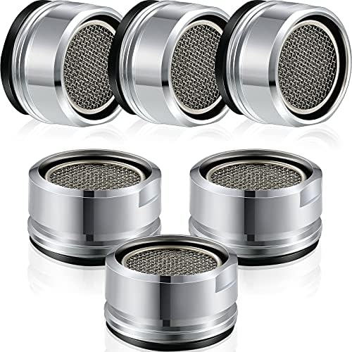 Honoson 6 Pcs Faucet Aerator Replacement, Male Thread(S), 24 mm by Honoson
