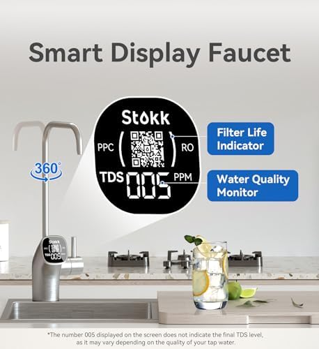 Stokk 600 GPD Reverse Osmosis System, 8-Stage Tankless RO Water Filter - Image 3