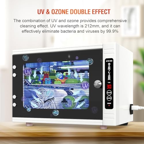 UV Sanitizer Cabinet. UV Light Sanitizer Box with Timer Setting, Suitable for Cleaning of Various Items - Image 2