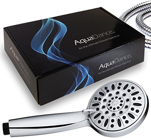 AquaDance High Pressure Luxury 6-mode Ergonomic Handheld Shower Head Set - Image 2