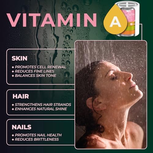 AquaHomeGroup Vitamin C E A Filter Cartridge, Rose Aroma, Reduces Chlorine - Image 5