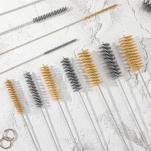 16 Inch Extra Long Pipe Cleaning Brush Set with Abrasive Filament Bristles - Image 6