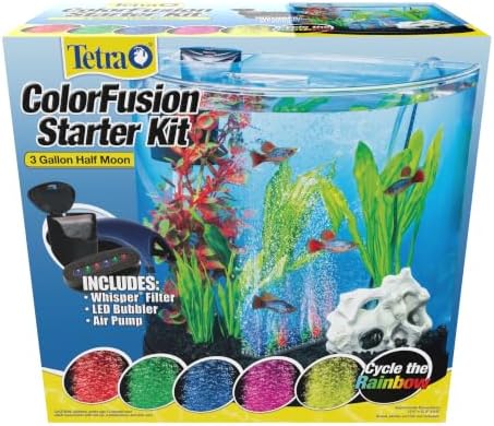 Tetra Half-Moon 3 Gallon Starter Fish Tank Kit - Image 6