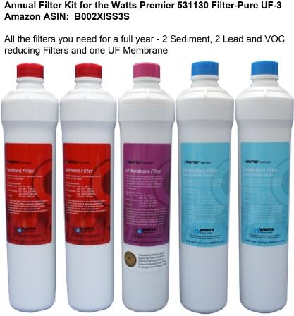 Watts Premier UF-3 Three-Stage Under Counter Ultra Filtration System - Image 4