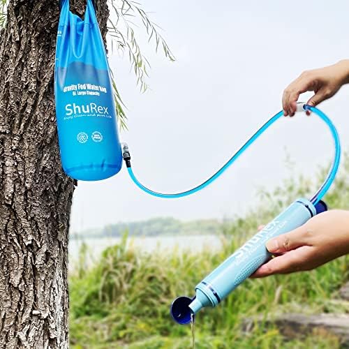 6L Gravity-Fed Water Bag for Sawyer Survival Water Filter Straw - Image 5