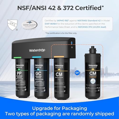 Waterdrop TSB-10-CM Under Sink Water Filter System, Reduce Chloramine - Image 5