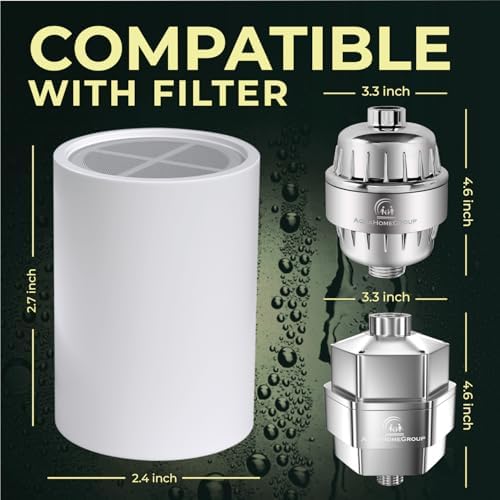AquaHomeGroup Vitamin Filter Cartridge, Lemon Aroma, Supports Skin and Hair - Image 2