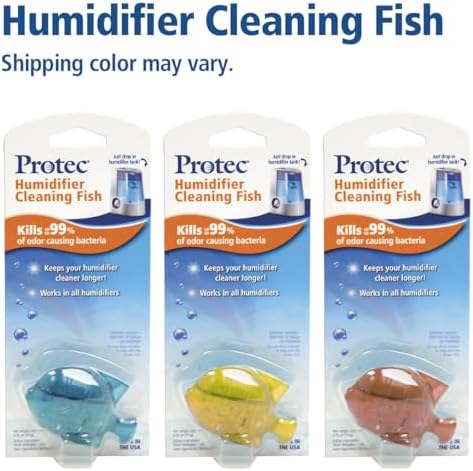Protec Humidifier Cleaning Fish, Tank Cleaner, Fights Slime & Odor, Lasts 30 Days, 1 Count, Color May Vary - Image 4