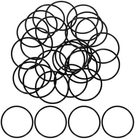 uxcell 100Pcs AS-027 NBR 70A O-Rings 1-5/16"ID x 1/16"CS/1.301"ID x 0.07"CS by uxcell
