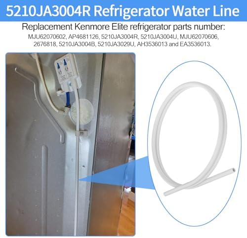 MJU62070602 Refrigerator Water Line for LG Refrigerator Water Tube 6.56 FT - Image 2