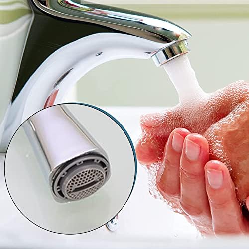 12 Pieces Moen Aerator Faucet Replacement for Sink and 5 Pieces Faucet Aerator Key Wrenches Removal Tool for Bathroom or Kitchen Sink - Image 5