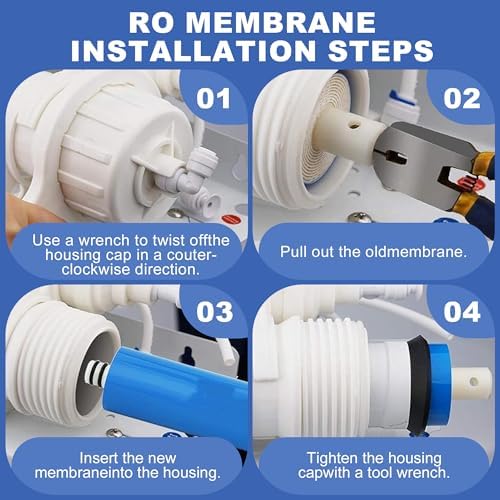2012-200 GPD Universal Reverse Osmosis RO Membrane Element - Image 6