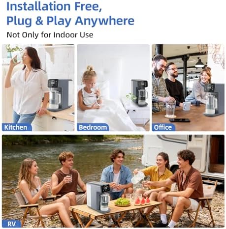 Slevoo Countertop RO Water Filter System with Remineralization, TDS Display - Image 6