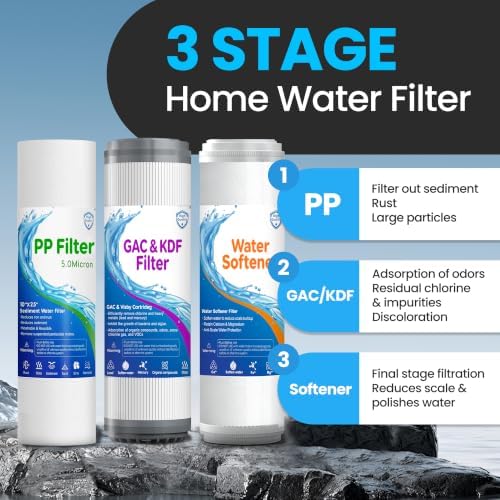 Whole House Water Softener System, 3-Stage Scale Removal & Water Softening - Image 4