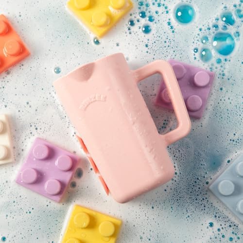 Rinzee® Baby Bath Rinse Cup with Suctions – Soft Silicone Shampoo Rinser for Kids – BPA‑Free, Drains Upside Down, Sticks to Tiles. Patent Pending - Image 6