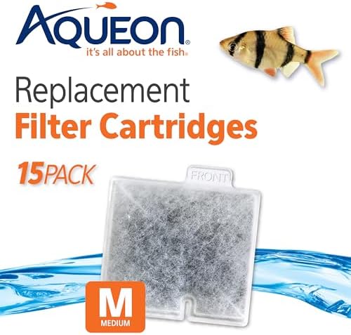 Aqueon Replacement Filter Cartridges Medium, Filter Cartridge, 15-Pack - Image 2