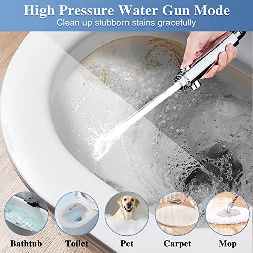 Shower Head with Handheld Shower Head with ON/Off Switch 3-Modes - Image 4