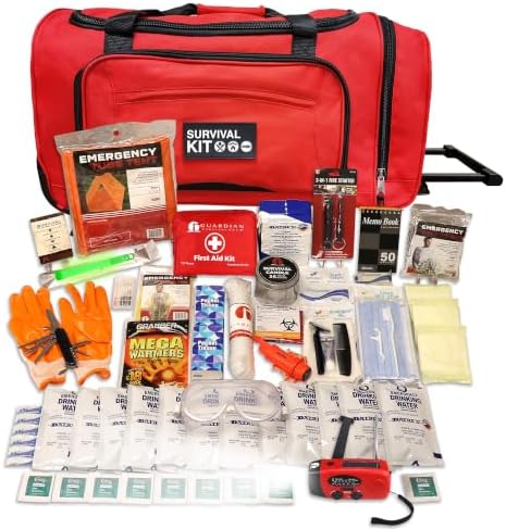 1 Person 72 Hr Comfort Survival Kit - Emergency Go Bag, Food, Water, Tools by GuardianSurvivalGear