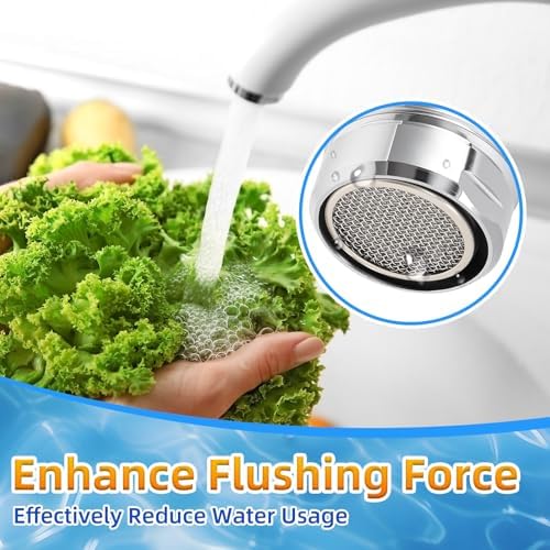 6PCS Faucet Aerator, Aerator Filter Replacement, 15/16-Inch Male Threads - Image 7