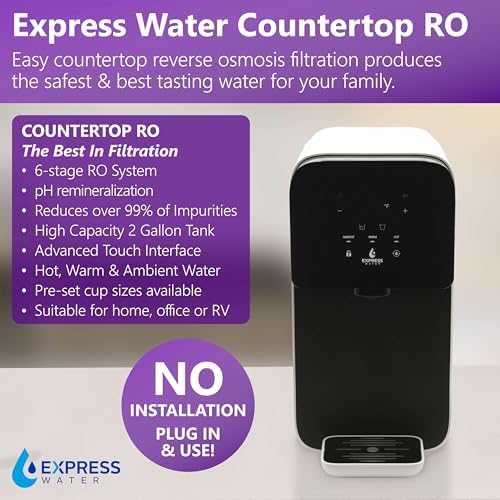 Express Water ROC001ALK Reverse Osmosis Water Filter, 6 Stage, pH UV - Image 2