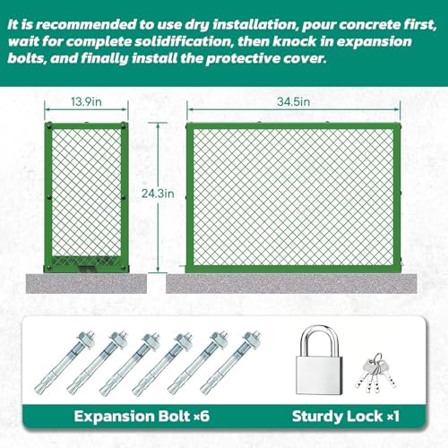 Steel Backflow Preventer Security Cage for Outside - Image 2