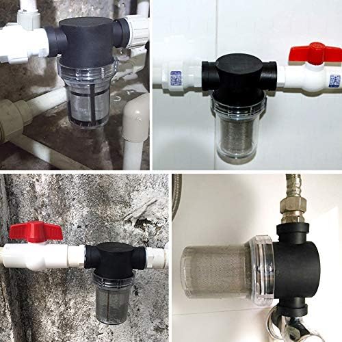 EKDJKK 1 inch Inline Mesh Strainer, Water Pump Strainer, Garden Hose Sediment Filter, Water Pump Filter, Pipeline Sprayer, Fits for RV Water Tank Pressure Washer Outdoor Hose, 40 mesh - Image 6