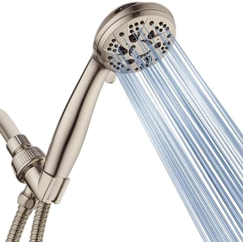 AquaDance High Pressure Luxury 6-mode Spiral Ergonomic Handheld Shower Head by AquaDance