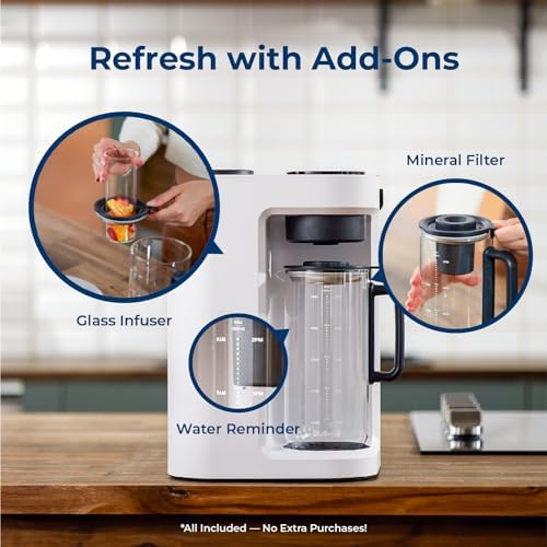 Bluevua RO100ROPOT-Lite Countertop Reverse Osmosis Water Filter - Image 5