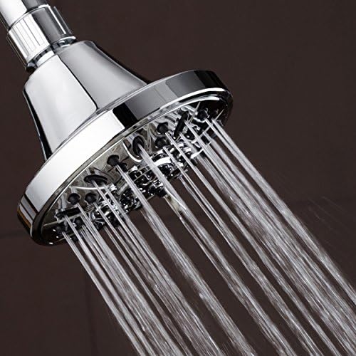 AquaDance Premium High Pressure 6-setting 4-Inch Shower Head for the Ultimate Shower Spa Experience! Officially Independently Tested to Meet Strict US Quality & Performance Standards – 1.8 GPM - Image 7