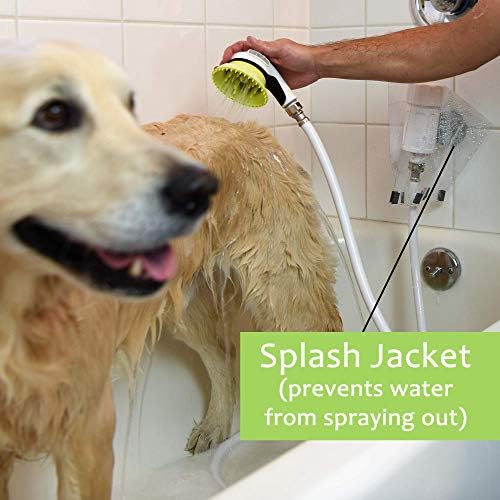 Wondurdog Dog Wash Bathtub Spout Kit, Garden Hose, Pull Up Diverter Only - Image 3