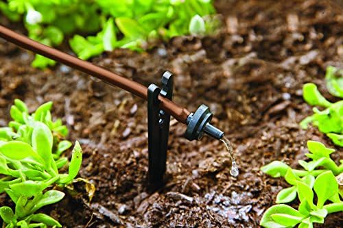 Raindrip SDFSTH1P Automatic Drip Irrigation Watering Kit with Timer for Flowers, Shrubs, and Trees, Waters up to 10 Plants, Includes Timer with Customizable Settings, 2 GPH Drippers - Image 2
