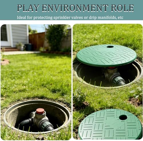 Ground Valve Box Cover Lid ID 5.5" OD 6" for Protecting Sprinkler Valves - Image 3