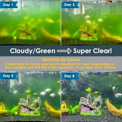 U - V Aquarium Filter for Green Water Cleaning with Aeration/Rainfall Modes - Image 3