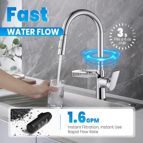 DESENRUIS Under Sink Water Filter for Kitchen Sink - Image 3
