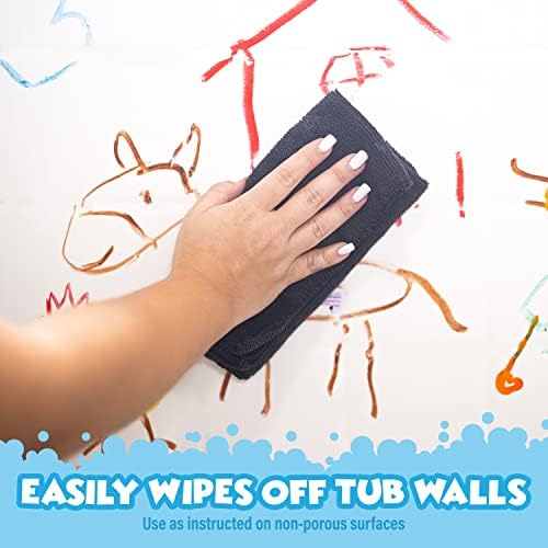Tub Works® Bath Paint Sticks™ Bath Toy, 12 Count | Nontoxic, Washable Bathtub Paint for Kids & Toddlers | Twistable Sticks Draw Smoothly on Tub Walls | Smooth, Vibrant Alternative to Bath Crayons - Image 6