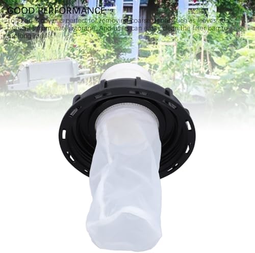 Zerodis Ton Cover, 165mm IBC Lid Filter Cover Reusable Rain Screen Filter with Extension Tube High Efficient Filtration Ton for Container Rainwater (01) - Image 5